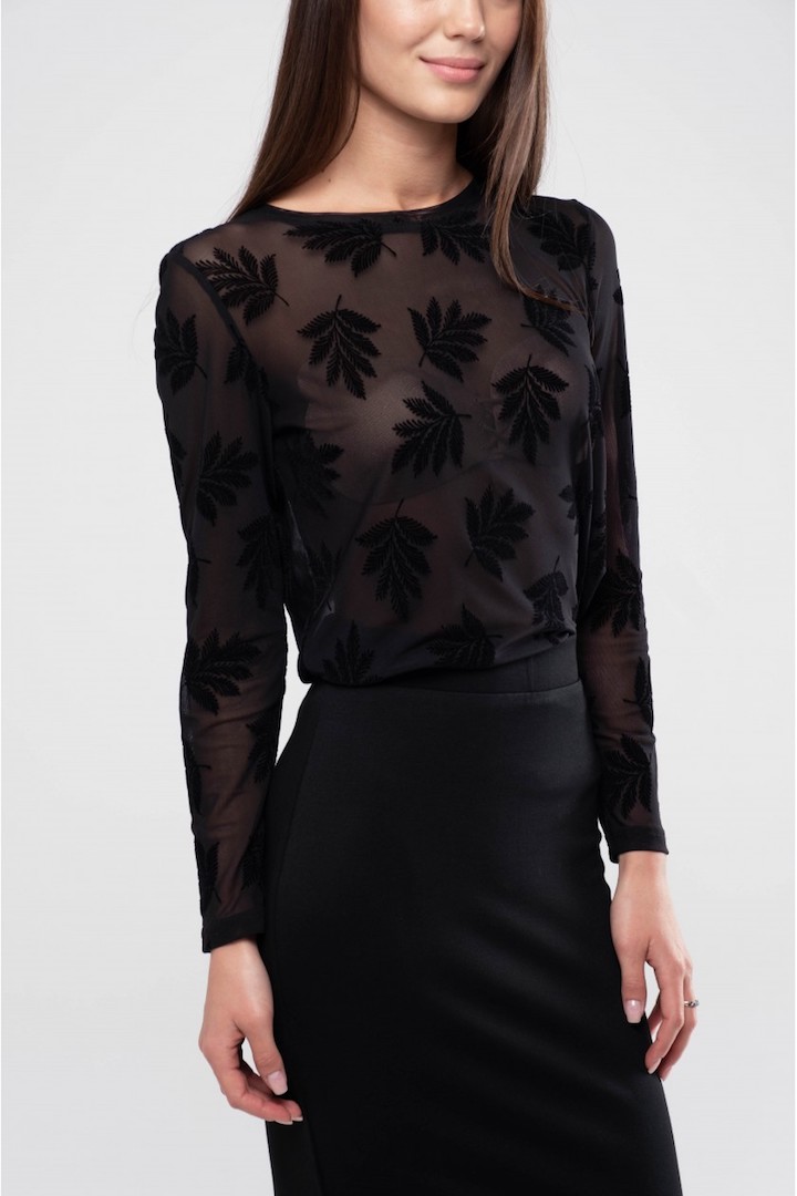 Фото товара 15671, блуза из сетки